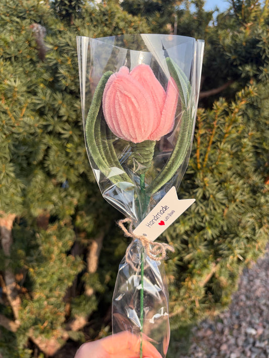 Pipe cleaner flower