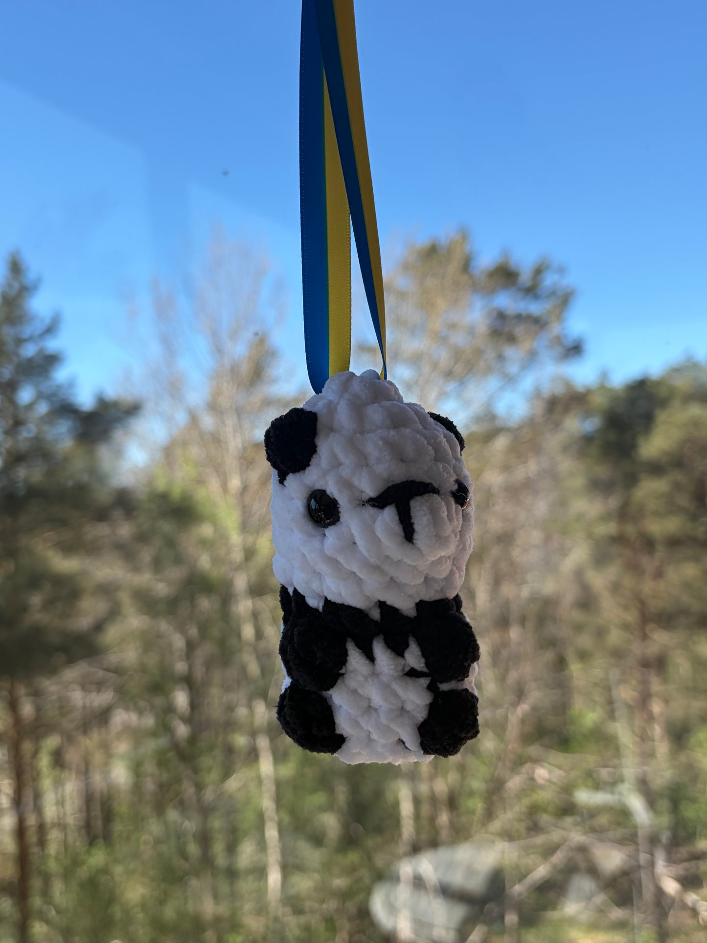 Little student panda
