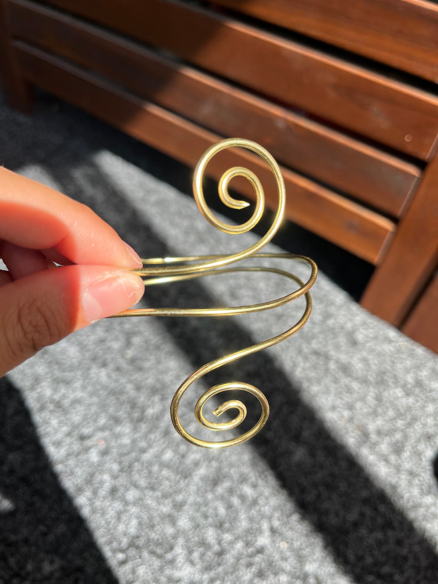 Enkel tunn armcuff (2mm)