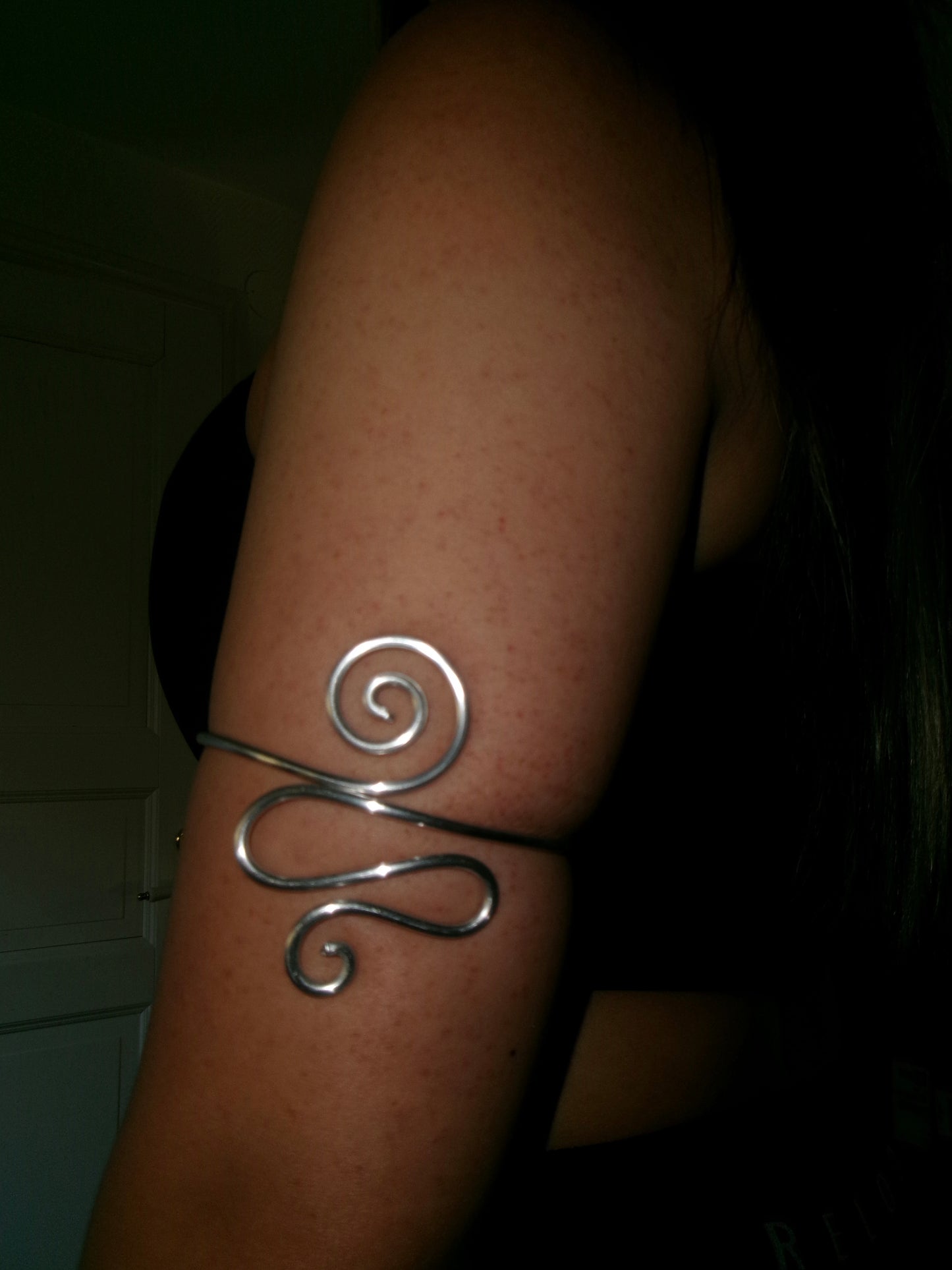 Enkel tjock armcuff 3mm