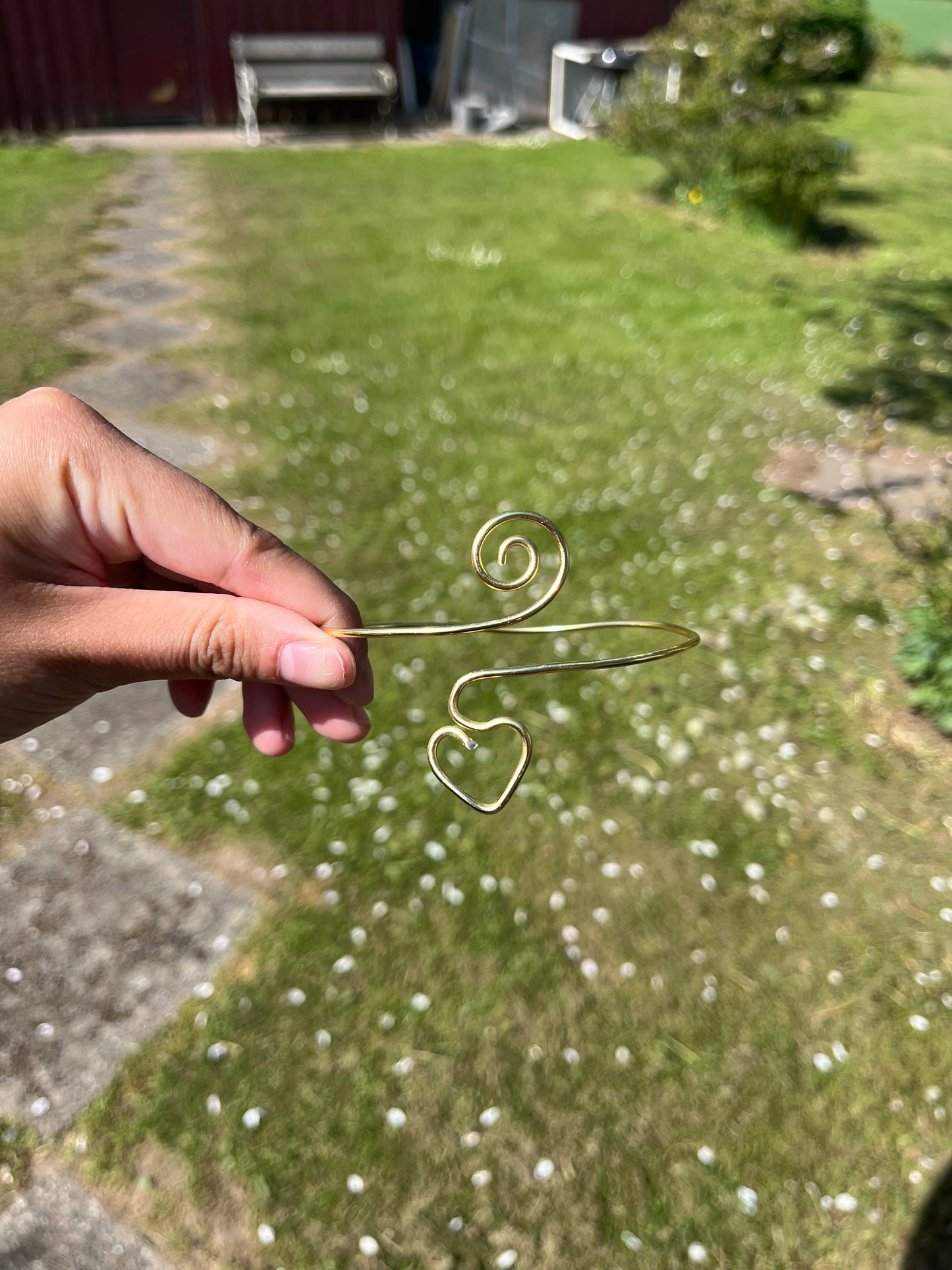 Enkel tunn armcuff (2mm)