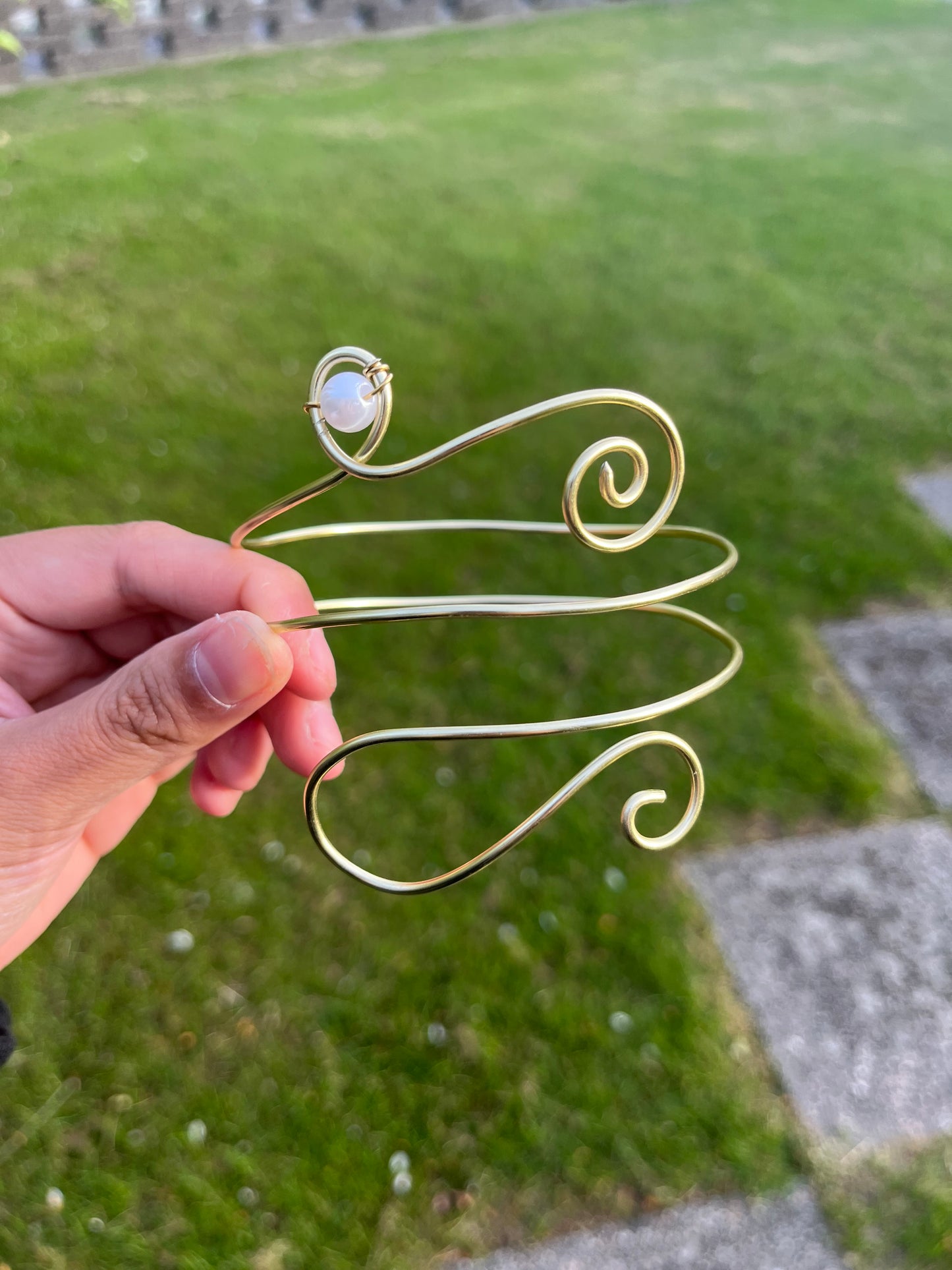 Enkel tunn armcuff (2mm)