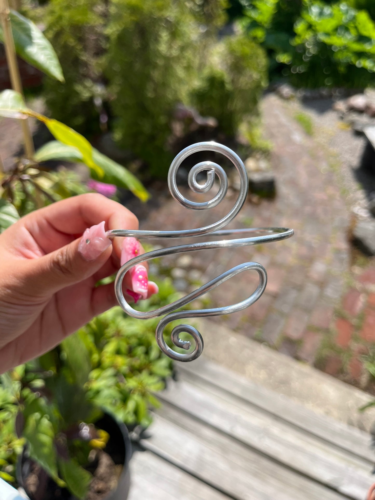 Enkel tjock armcuff 3mm