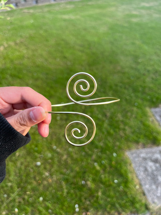 Enkel tunn armcuff (2mm)