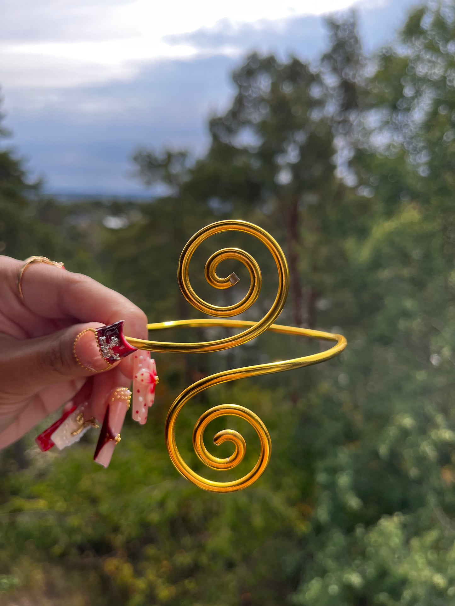 Enkel tjock armcuff (3mm)