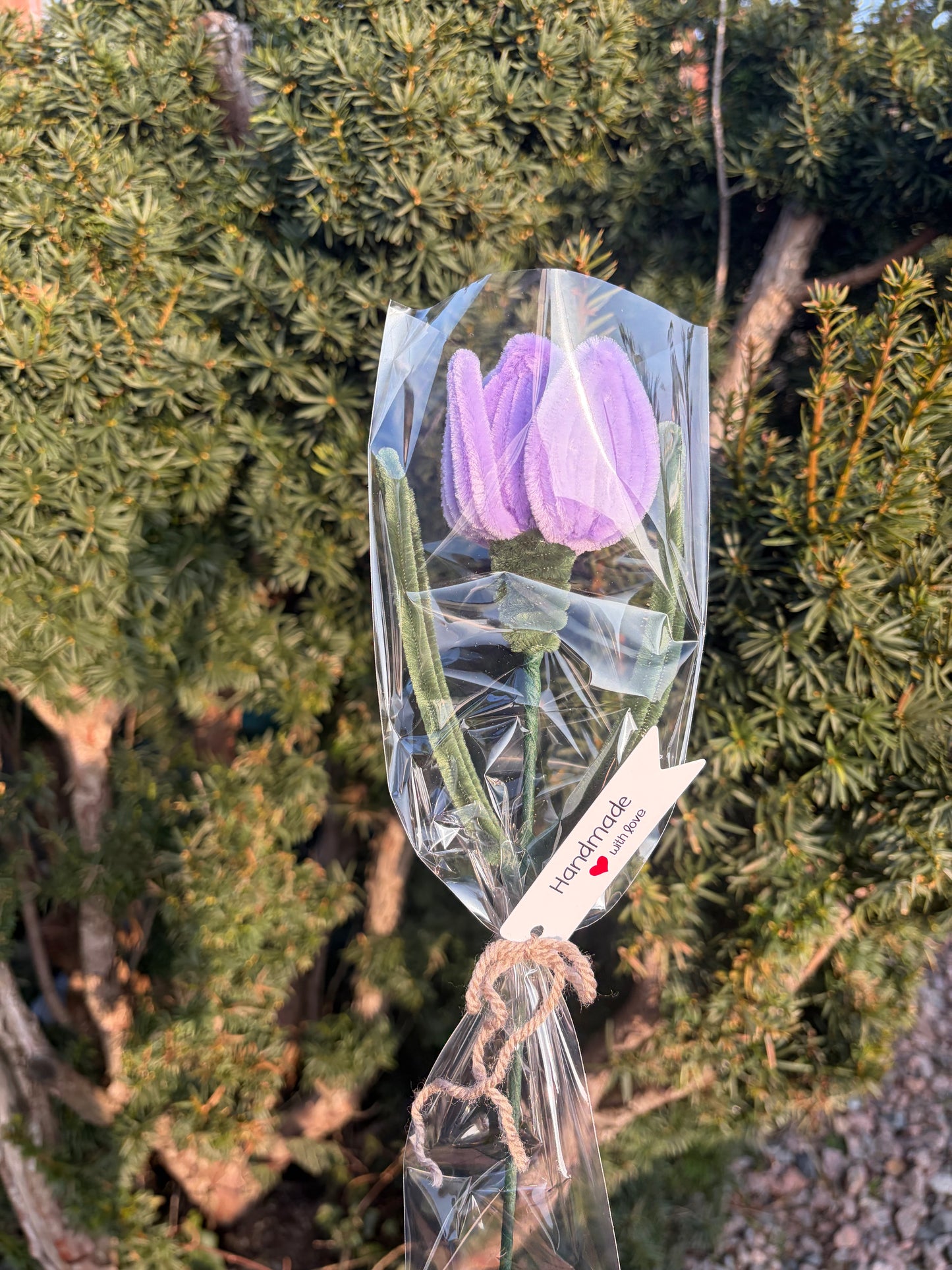 Pipe cleaner flower