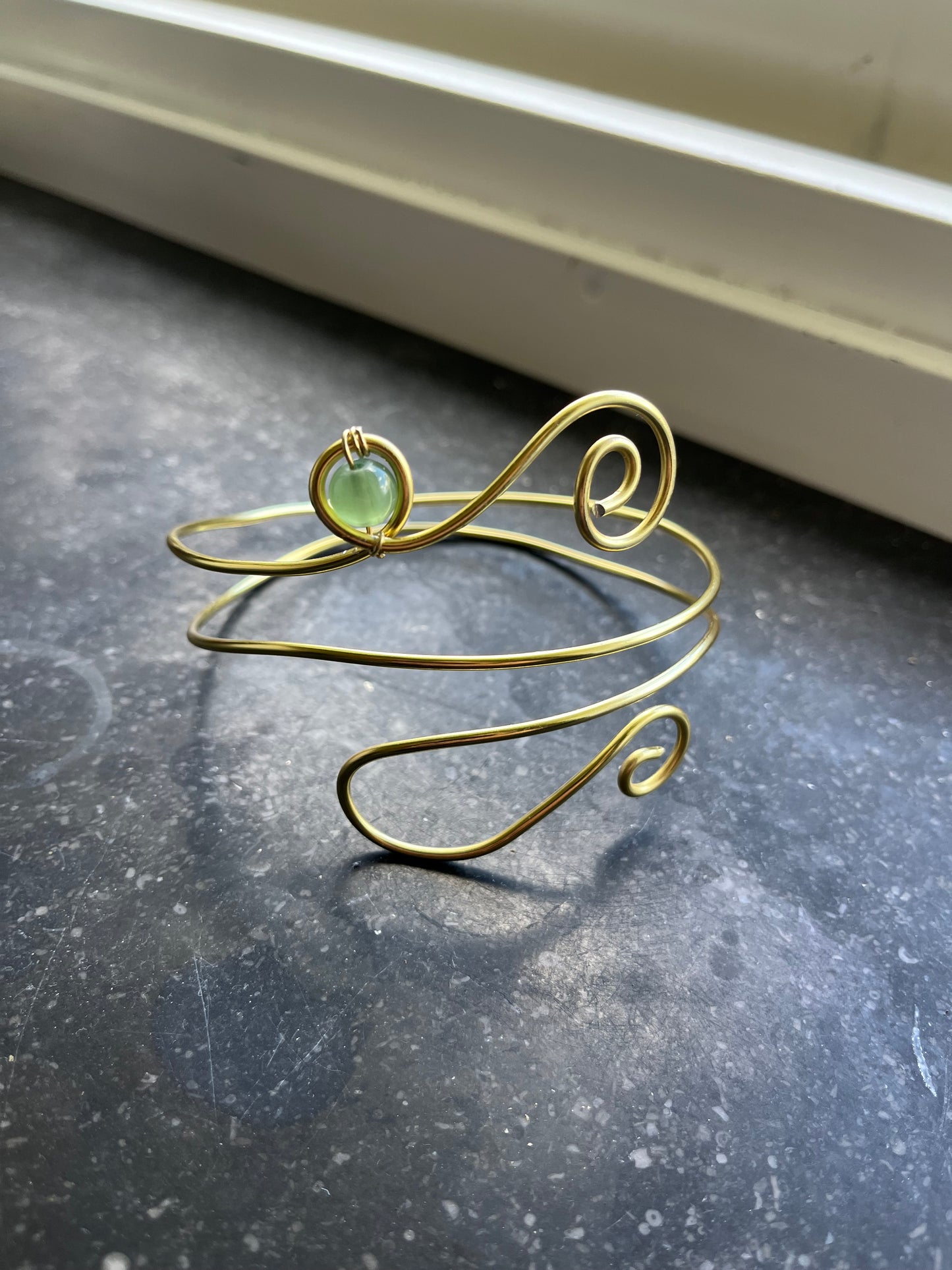 Enkel tunn armcuff (2mm)