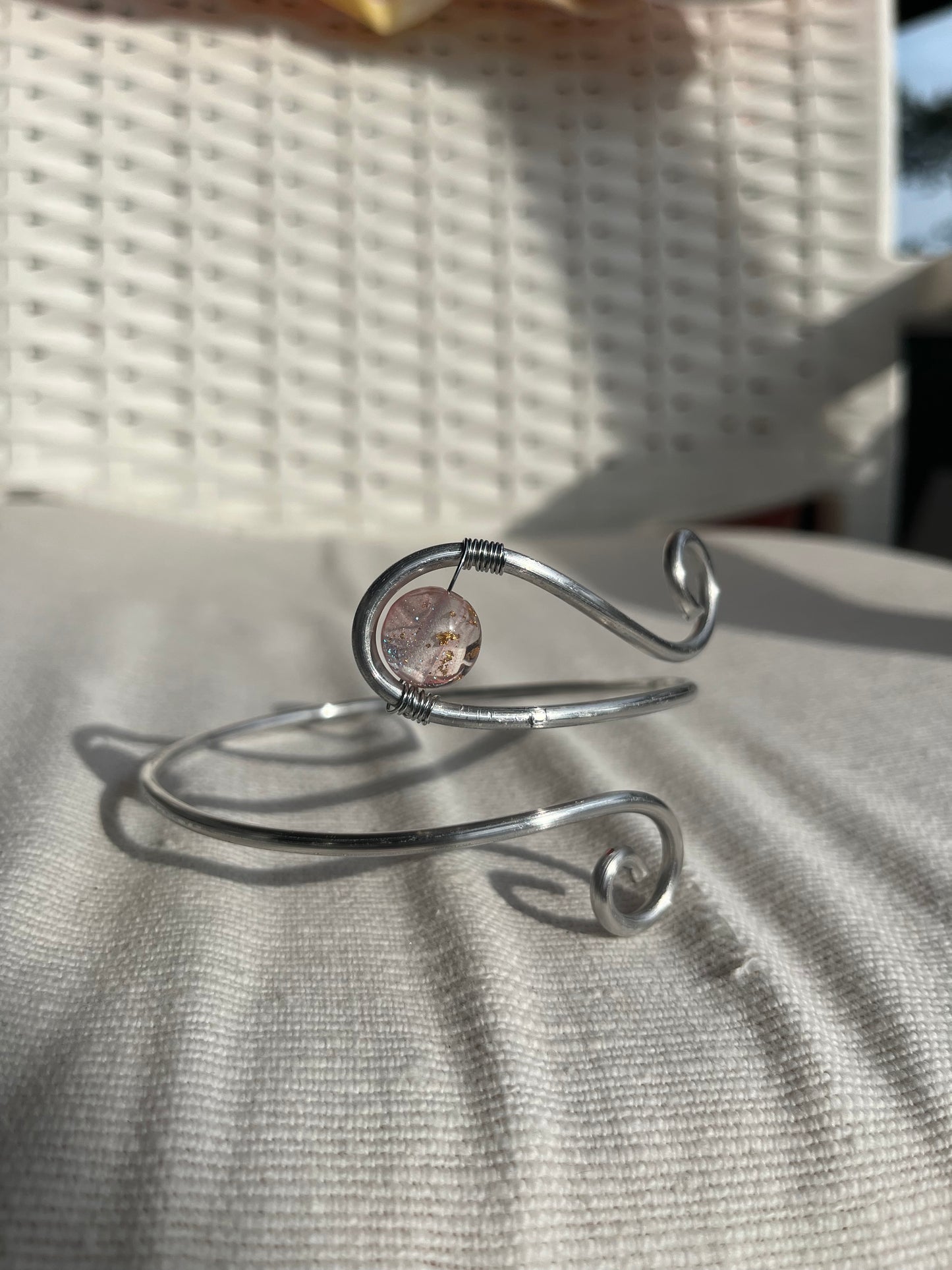 Enkel tjock armcuff 3mm