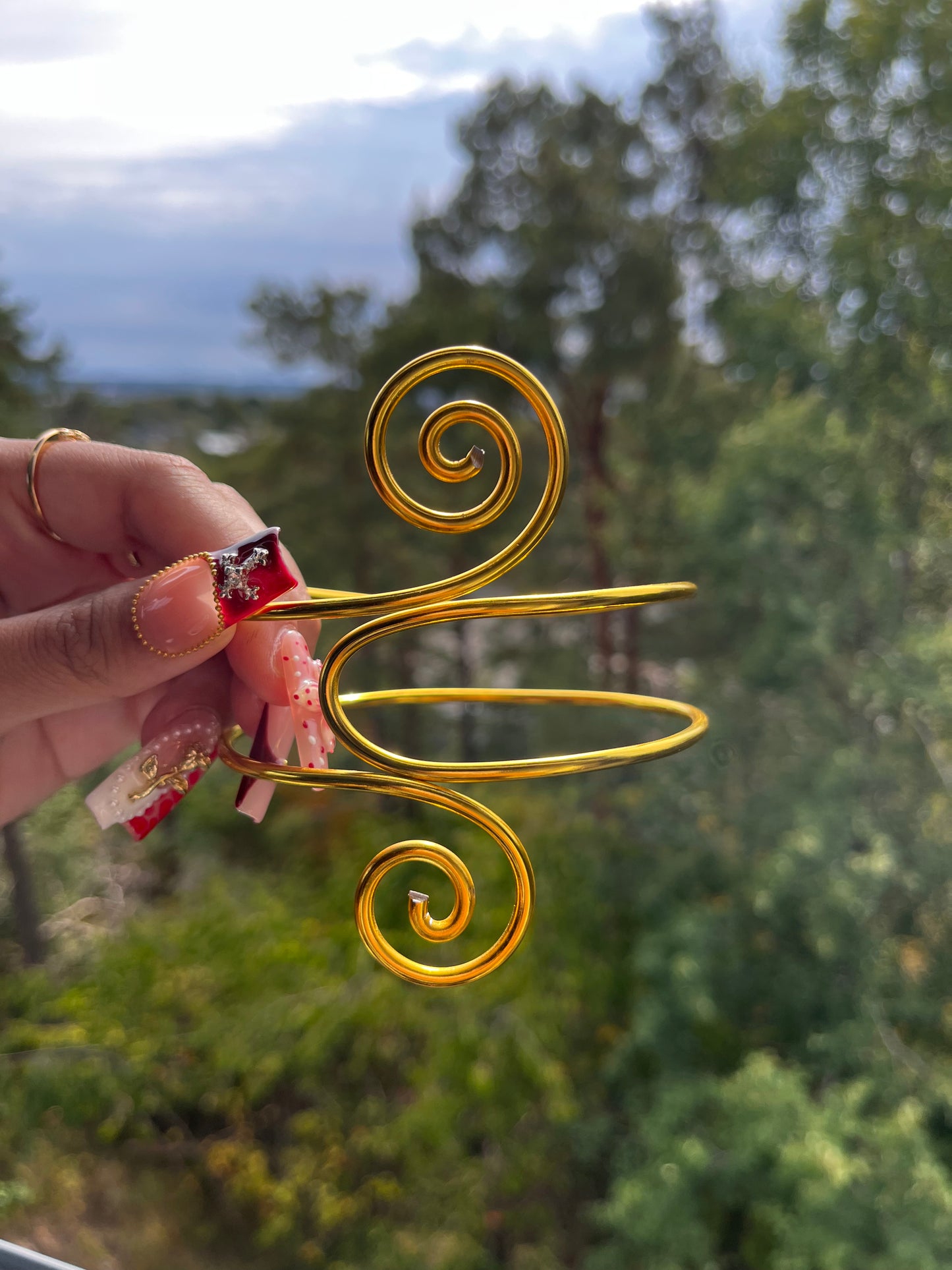 Enkel tjock armcuff 3mm