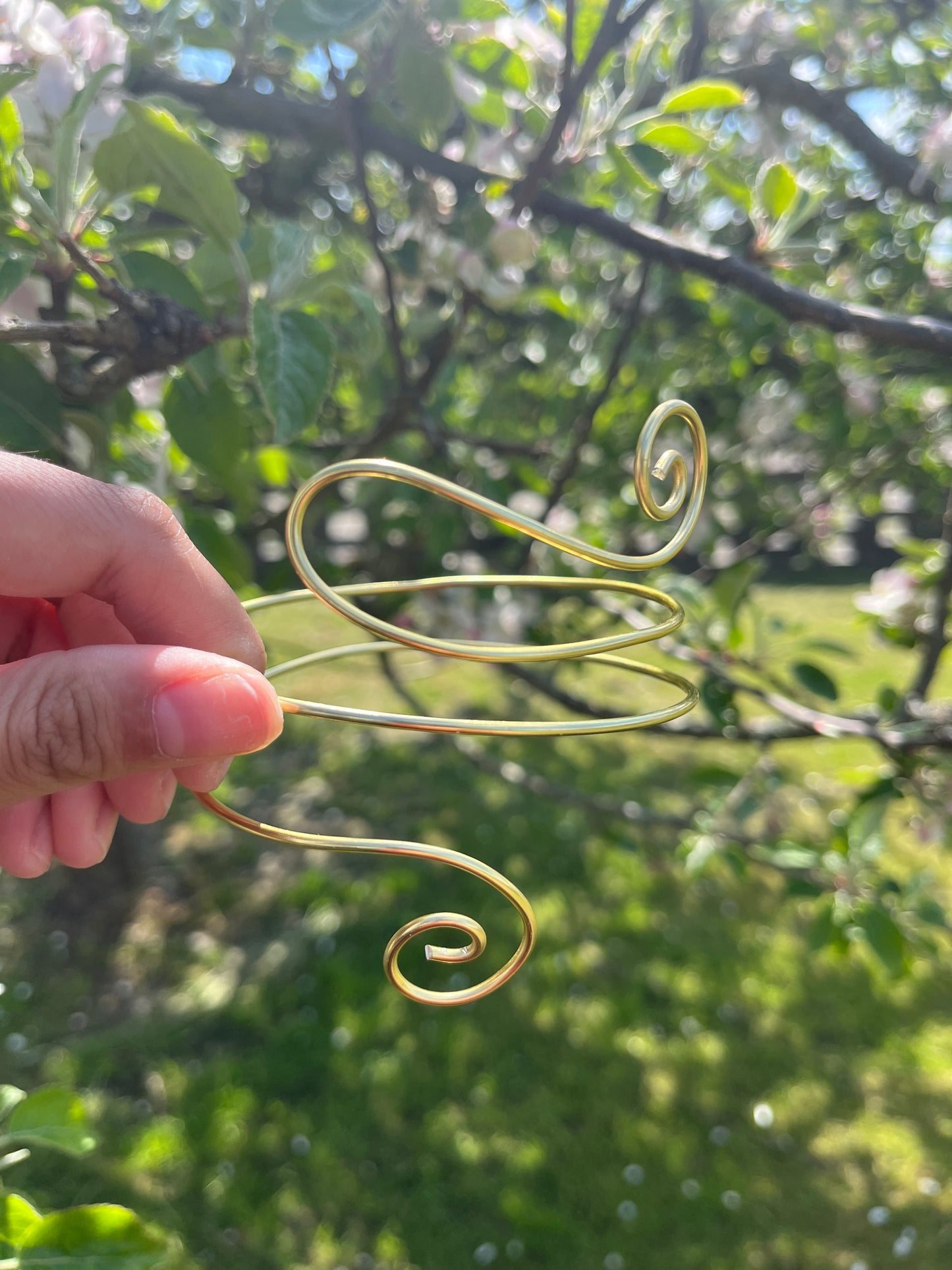 Enkel tunn armcuff (2mm)