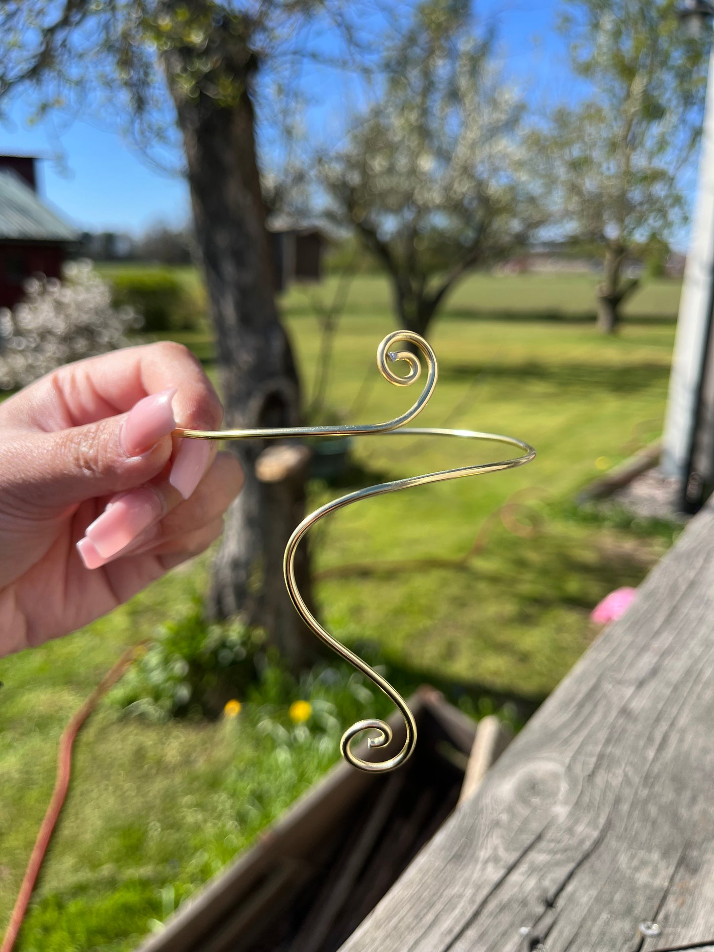 Enkel tunn armcuff (2mm)