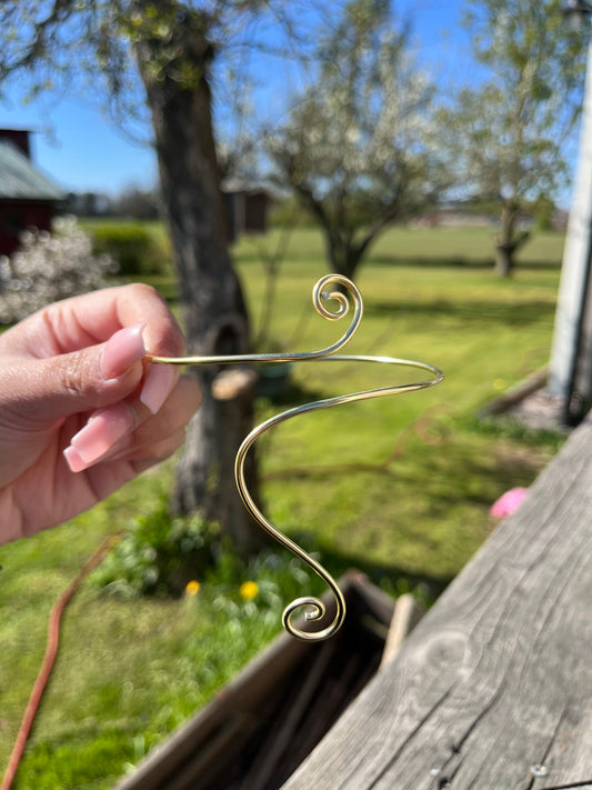 Enkel tunn armcuff (2mm)