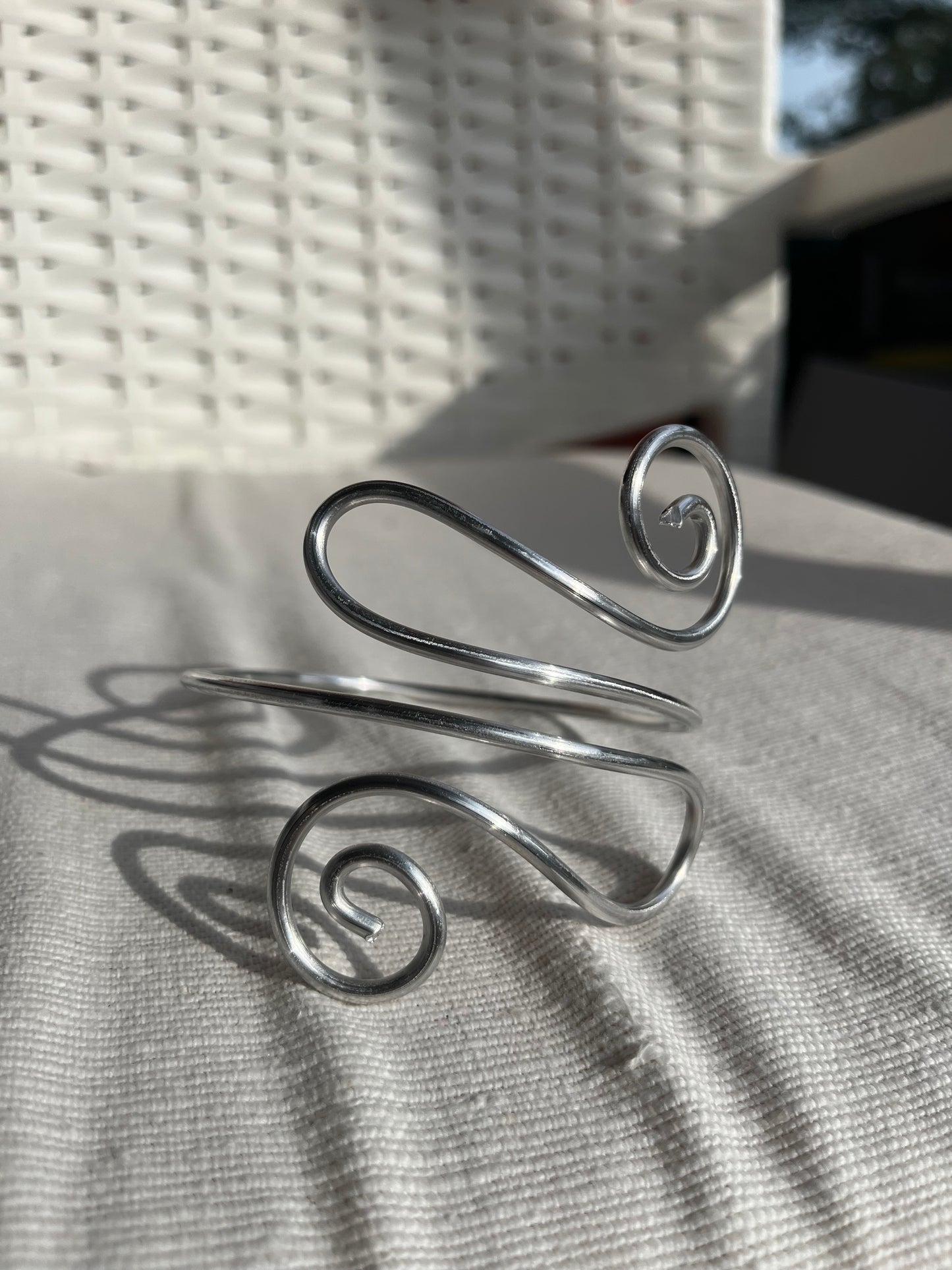 Enkel tjock armcuff 3mm