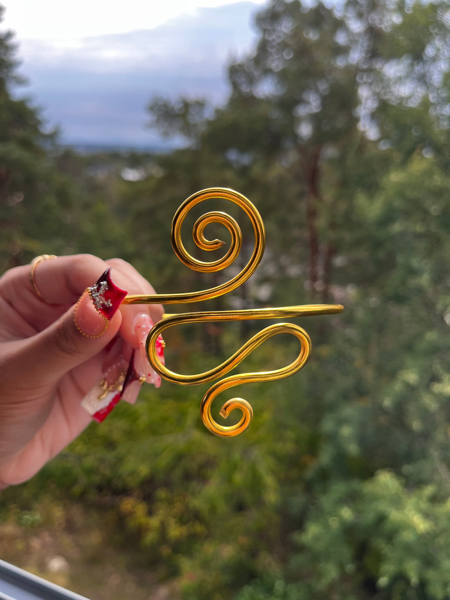 Enkel tjock armcuff 3mm