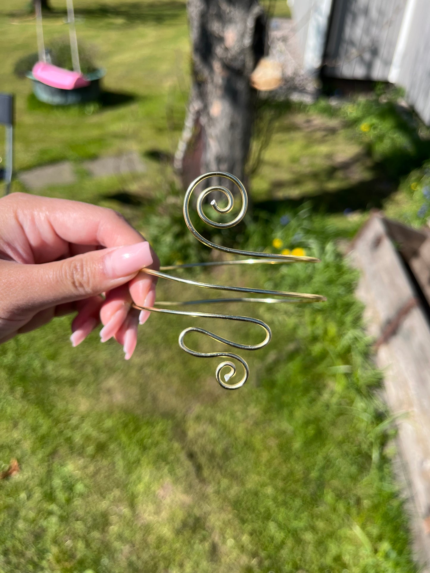 Enkel tunn armcuff (2mm)