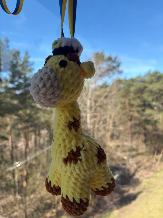 Student giraffe