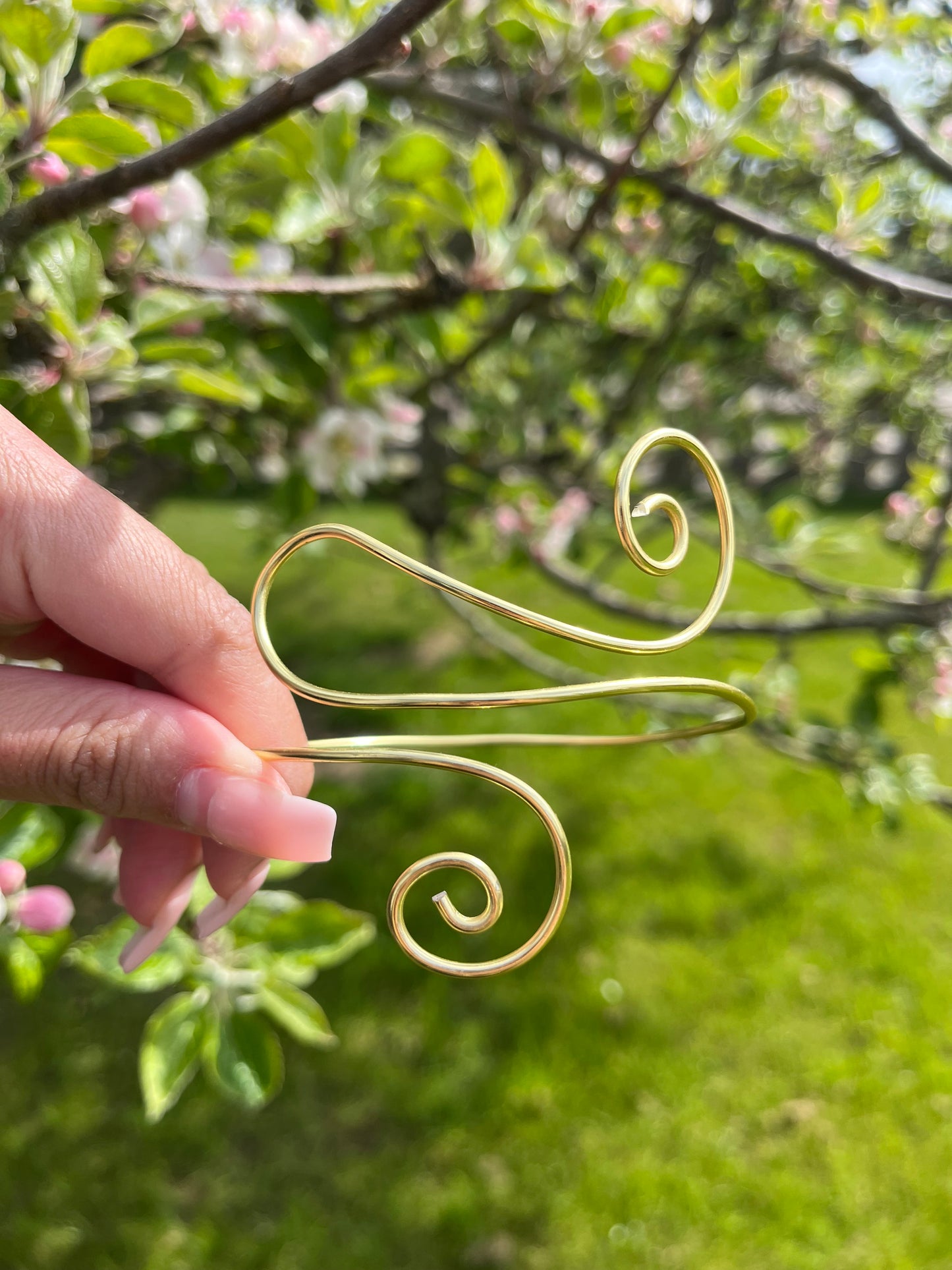 Enkel tunn armcuff (2mm)