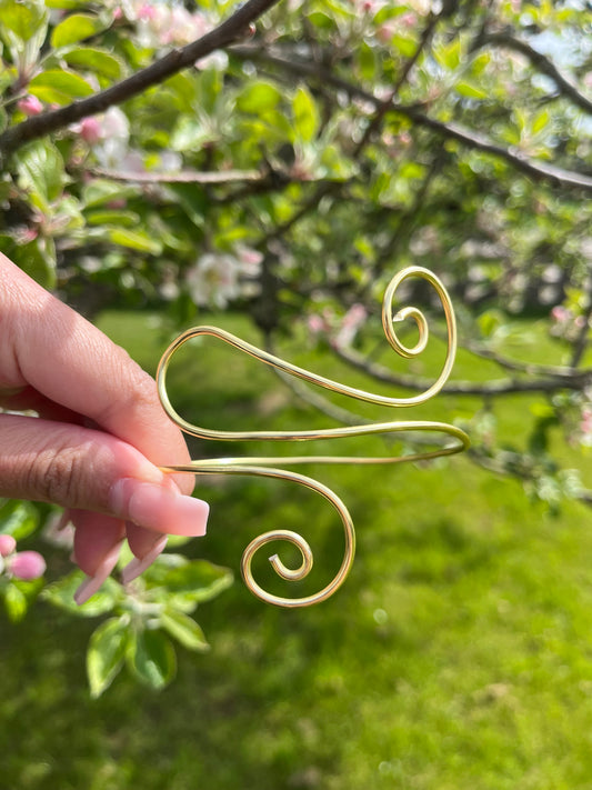 Enkel tunn armcuff (2mm)