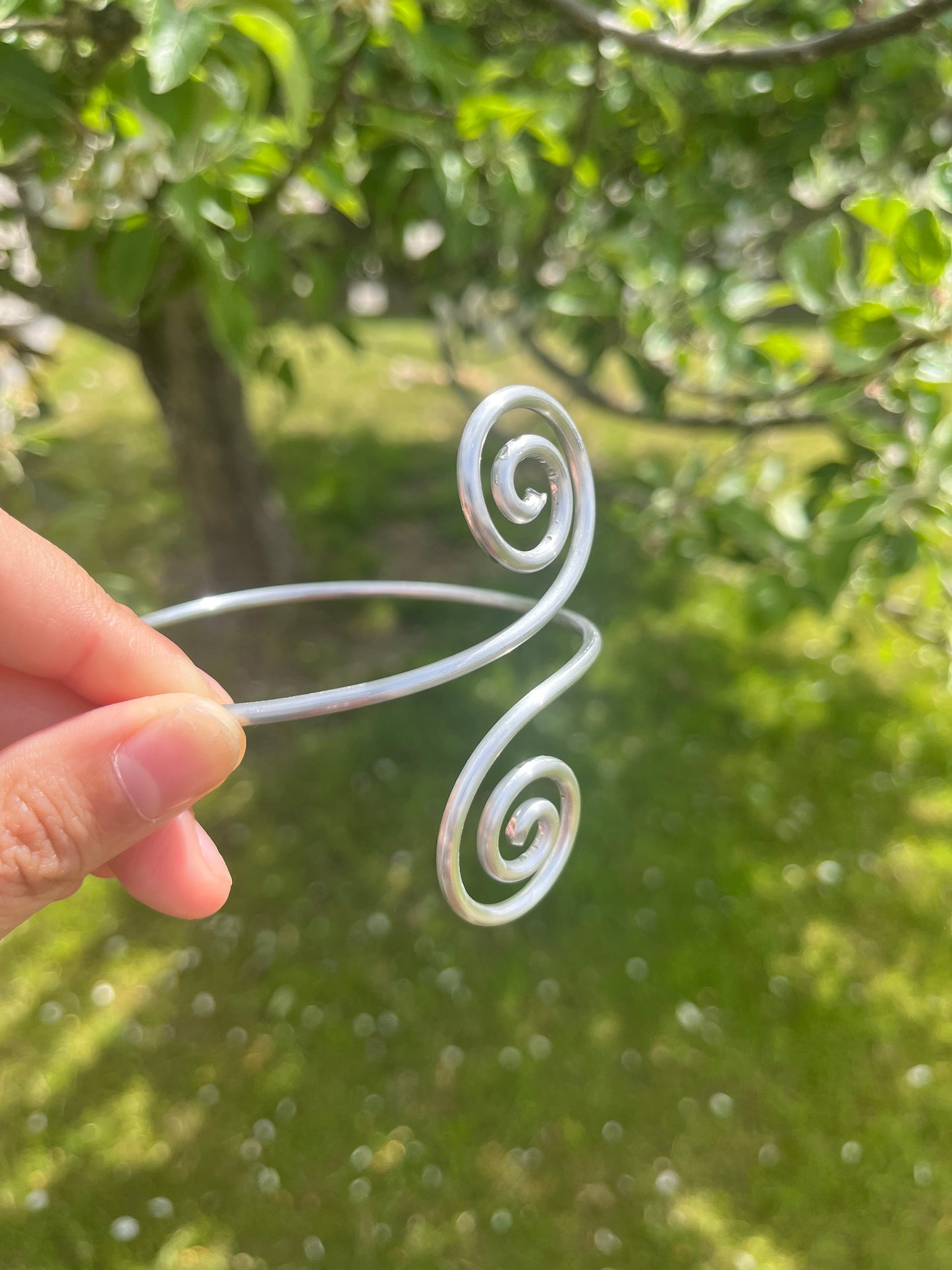 Enkel tjock armcuff (3mm)