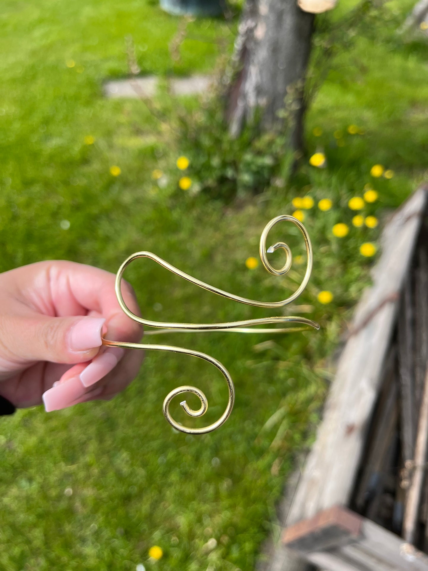 Enkel tunn armcuff (2mm)