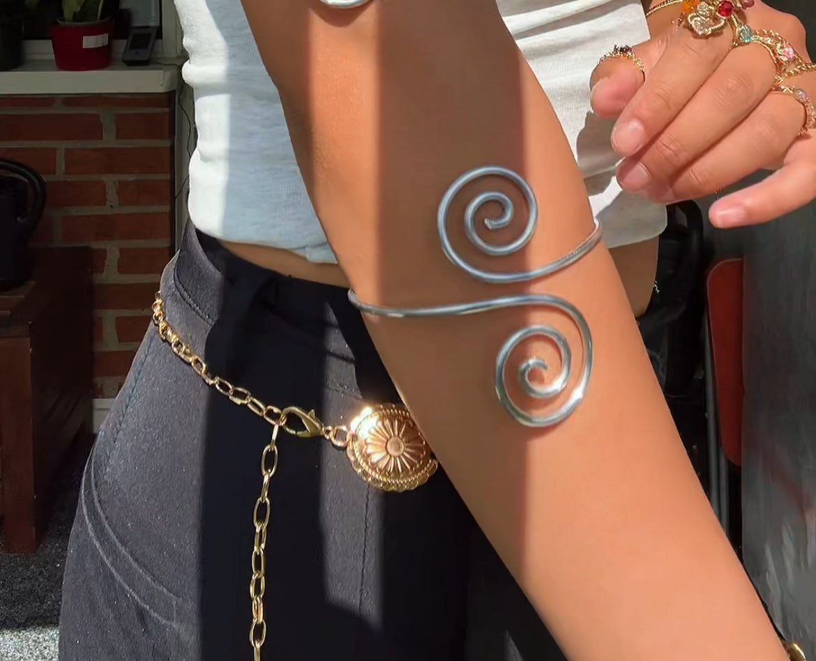 Enkel tjock armcuff (3mm)