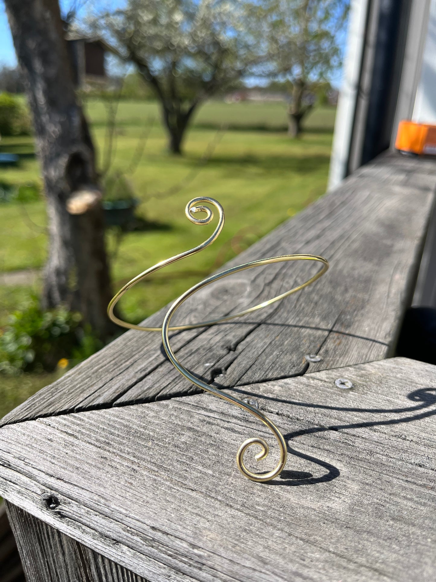 Enkel tunn armcuff (2mm)