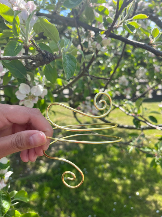 Enkel tunn armcuff (2mm)