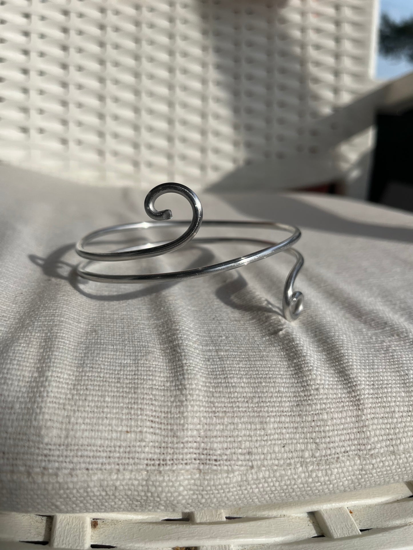 Enkel tjock armcuff 3mm