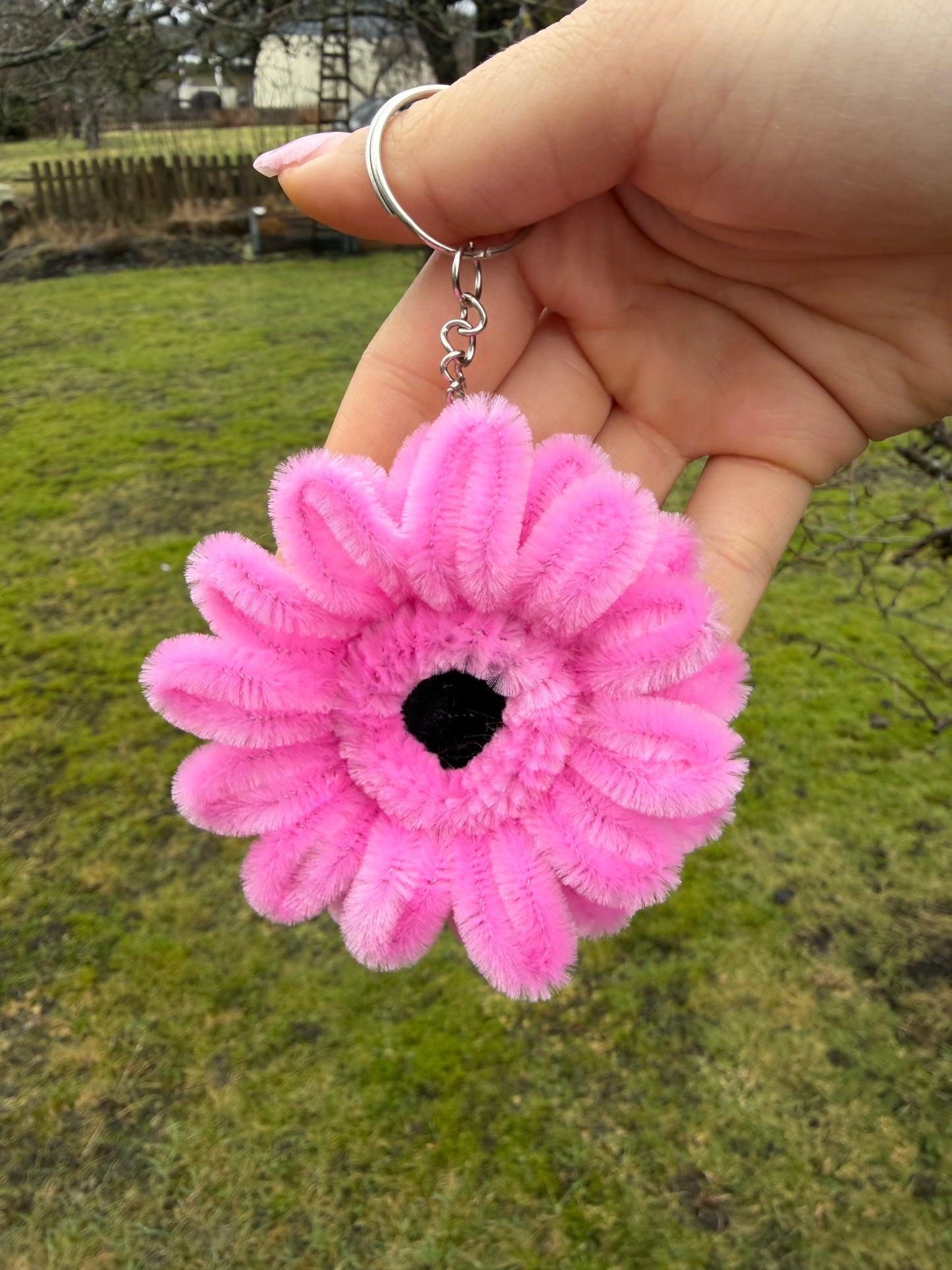 Keychain flower