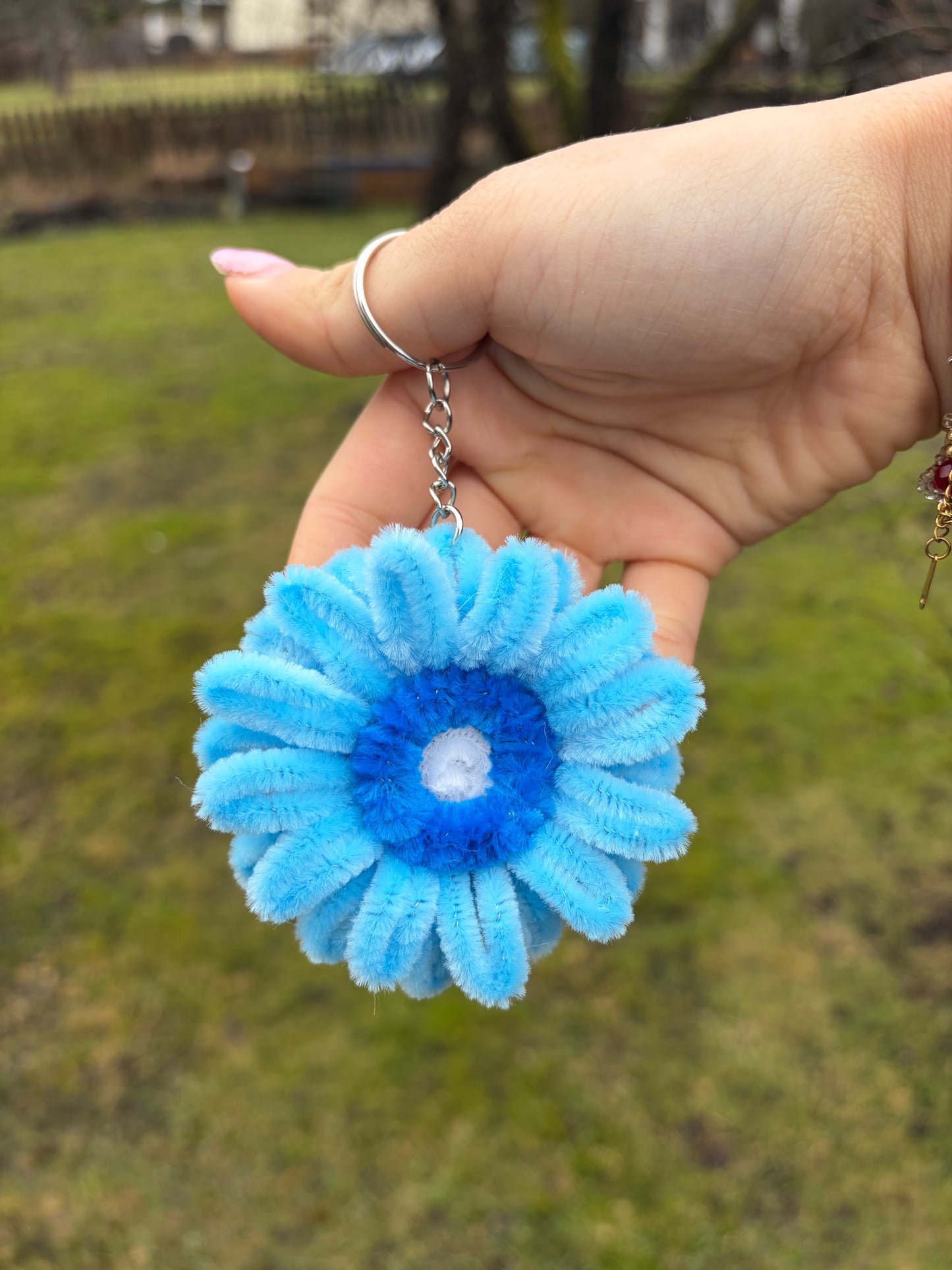Keychain flower